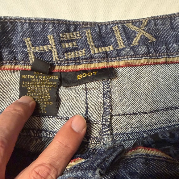 EUC Men's Helix Bootcut Jeans Size 36x30 (KB1) - Picture 8 of 13